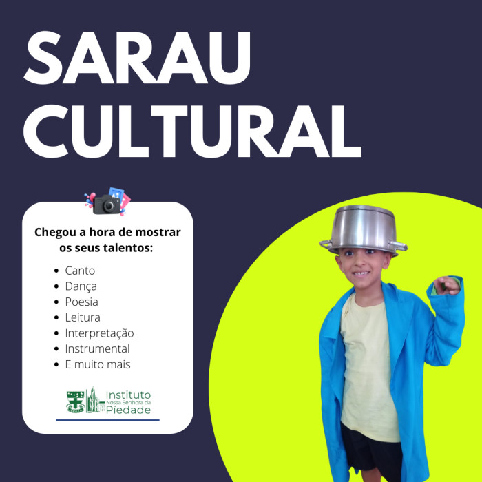 Sarau Cultural - Fund I Anos Iniciais