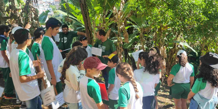 Aula na Rocinha 