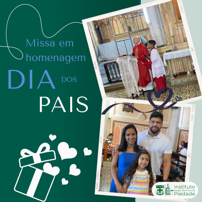 Missa em homenagem ao dia dos pais