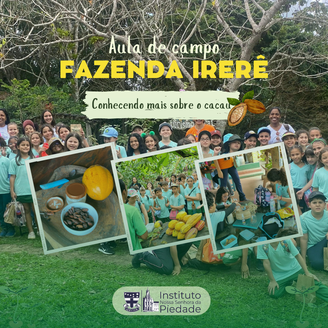 Aula de campo - Visitando a fazenda Irerê