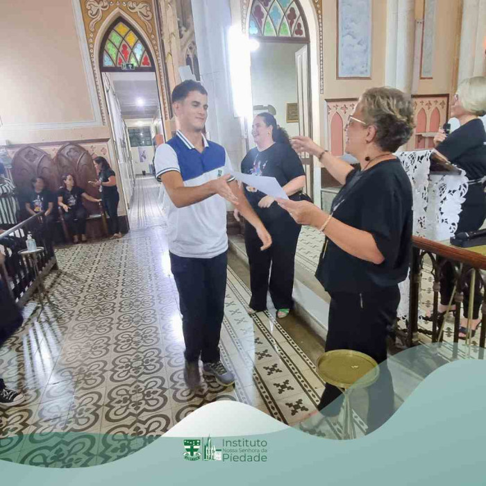Missa de encerramento da  Terceira série do Ensino Médio