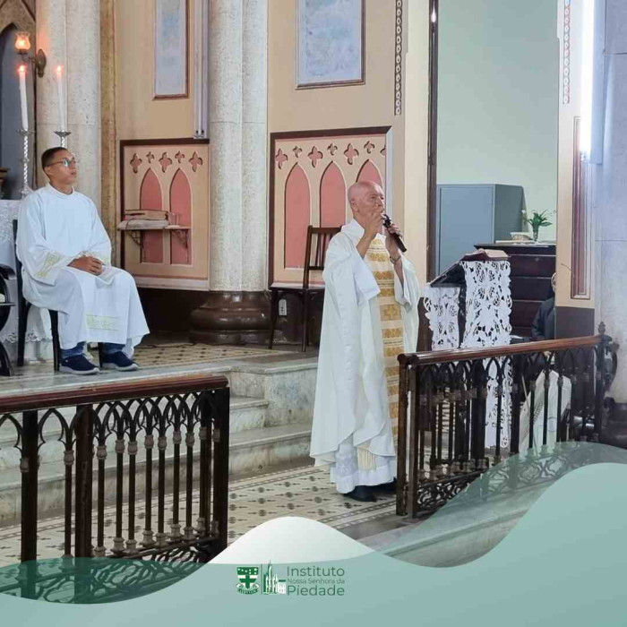 Missa de encerramento da  Terceira série do Ensino Médio