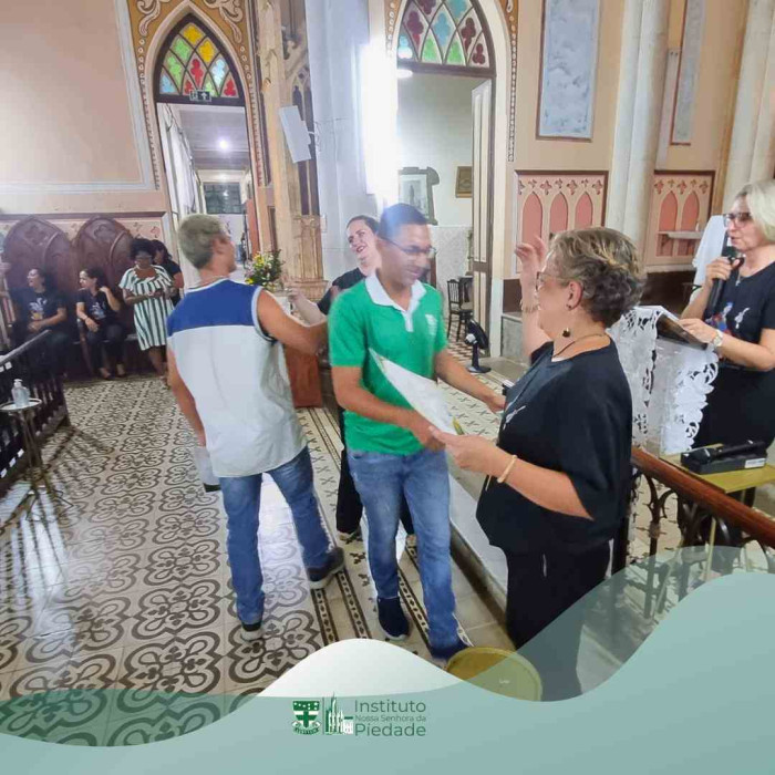 Missa de encerramento da  Terceira série do Ensino Médio