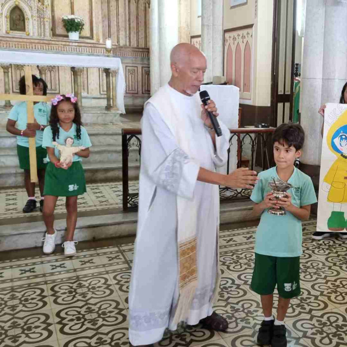 Início das atividades da Pastoral Escolar