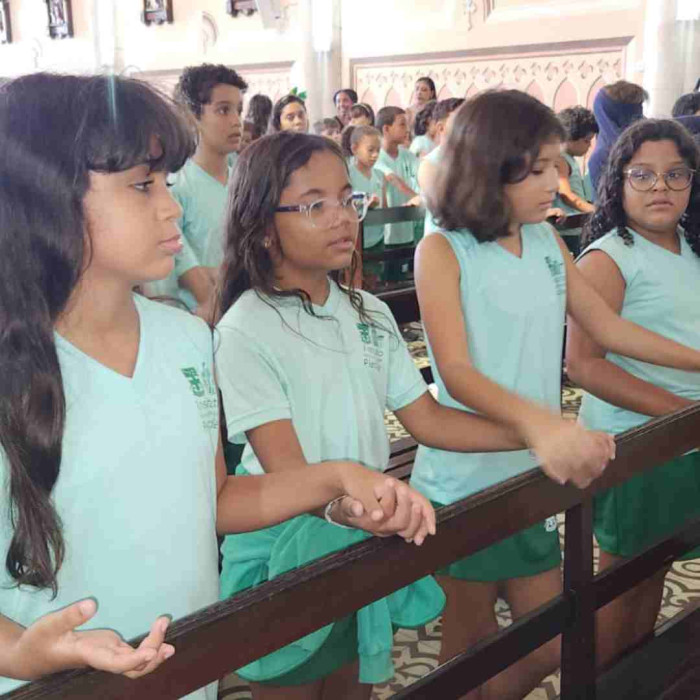 Início das atividades da Pastoral Escolar