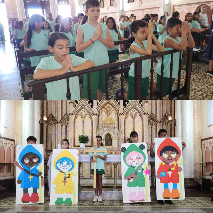 Início das atividades da Pastoral Escolar