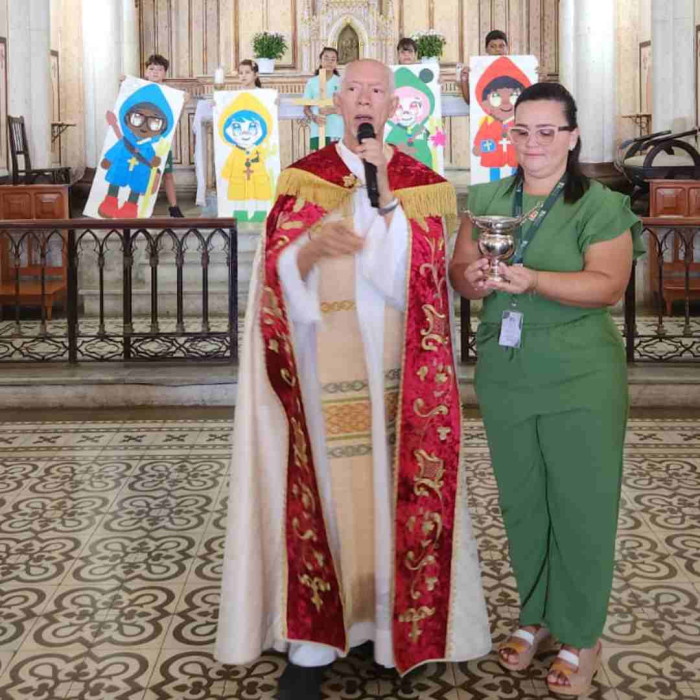 Início das atividades da Pastoral Escolar