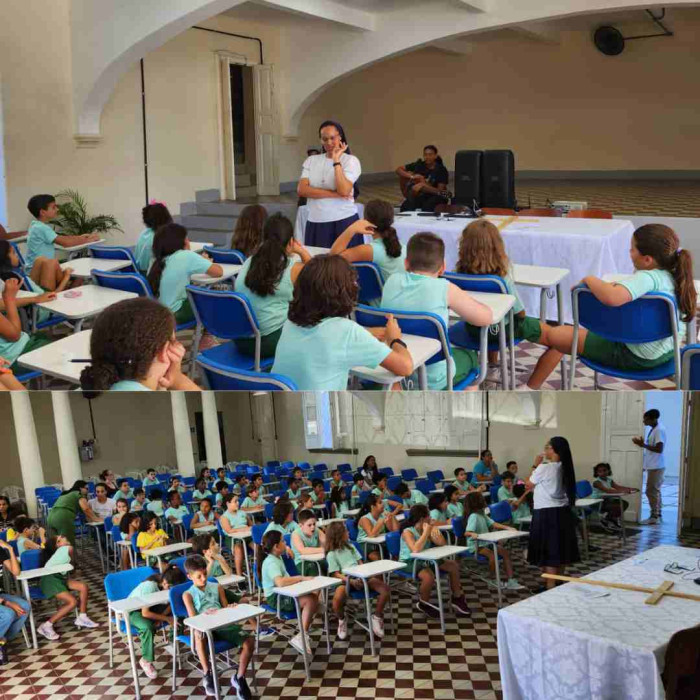 Início das atividades da Pastoral Escolar