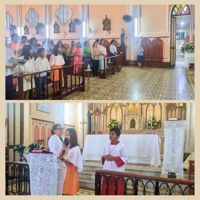 Missa da Visitação de Nossa Senhora e  coroação da imagem 