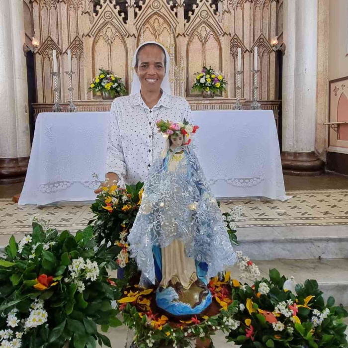Missa da Visitação de Nossa Senhora e  coroação da imagem 