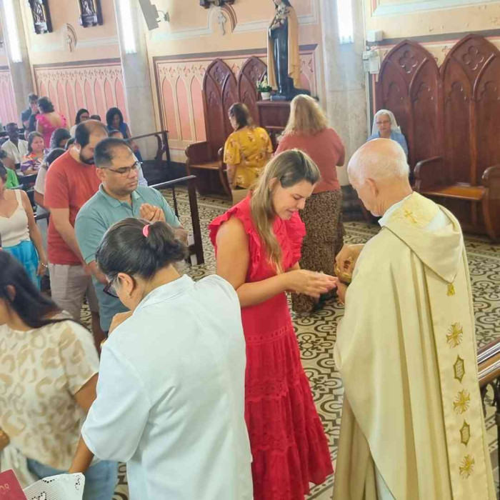 Missa da Visitação de Nossa Senhora e  coroação da imagem 