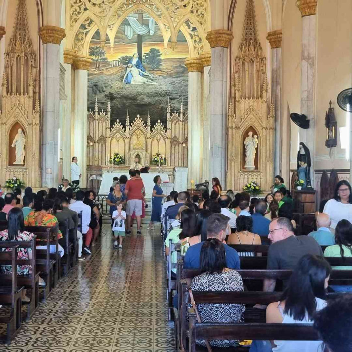Missa da Visitação de Nossa Senhora e  coroação da imagem 