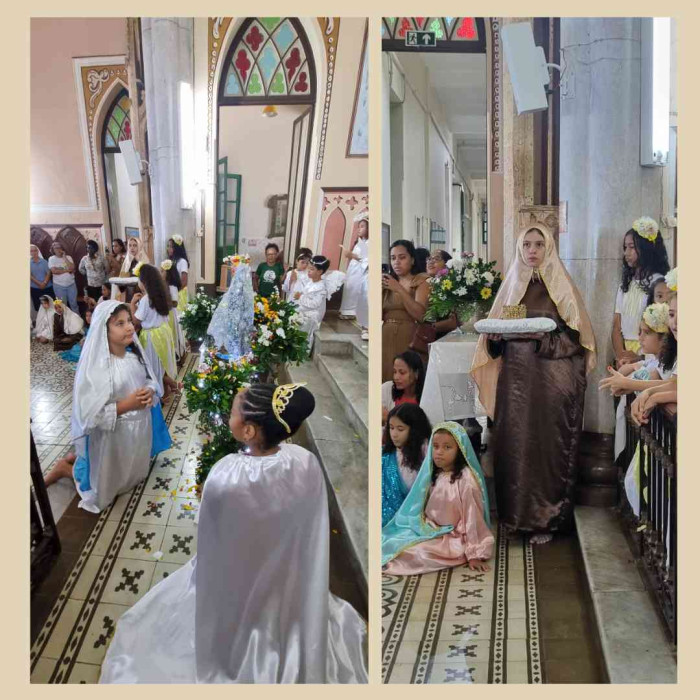 Missa da Visitação de Nossa Senhora e  coroação da imagem 