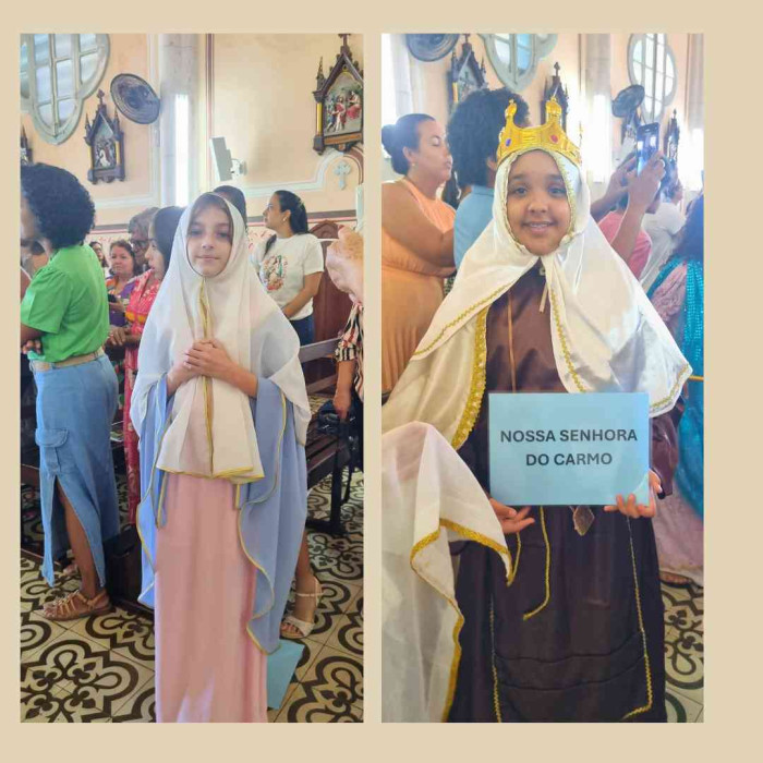 Missa da Visitação de Nossa Senhora e  coroação da imagem 