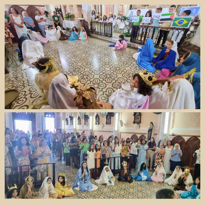 Missa da Visitação de Nossa Senhora e  coroação da imagem 