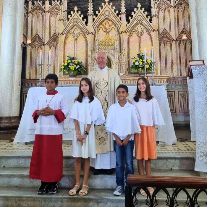 Missa da Visitação de Nossa Senhora e  coroação da imagem 