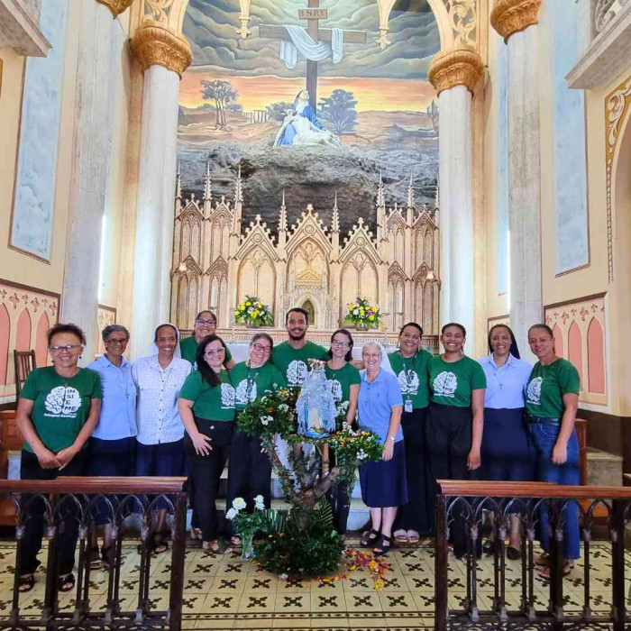 Missa da Visitação de Nossa Senhora e  coroação da imagem 