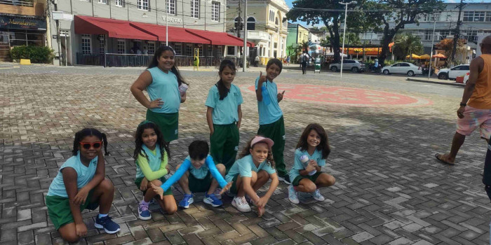 AULA DE CAMPO PELO CENTRO HISTÓRICO DE ILHÉUS 
