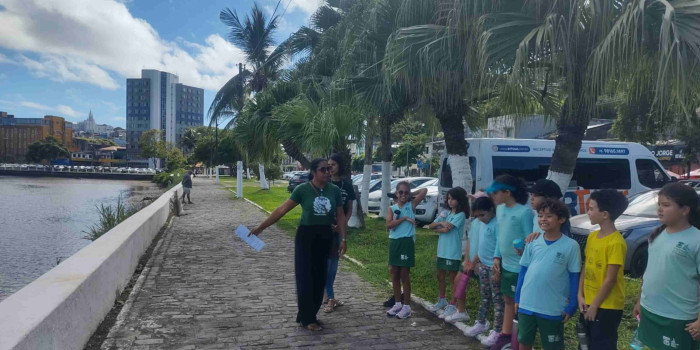 AULA DE CAMPO PELO CENTRO HISTÓRICO DE ILHÉUS 