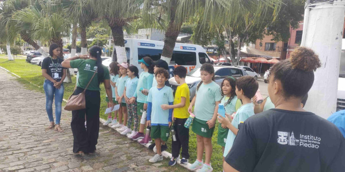 AULA DE CAMPO PELO CENTRO HISTÓRICO DE ILHÉUS 