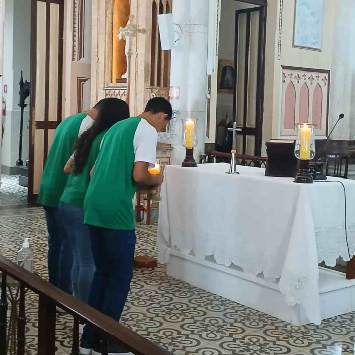 Missa de encerramento do mês das vocações