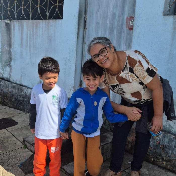 Passeio pelas ruas da Escola