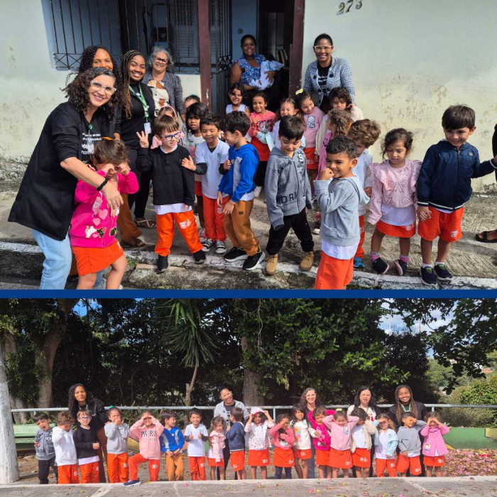 Passeio pelas ruas da Escola