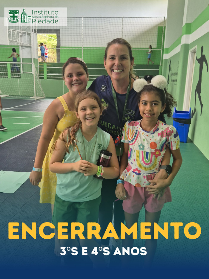 Encerramento - 3ºs e 4ºs anos 
