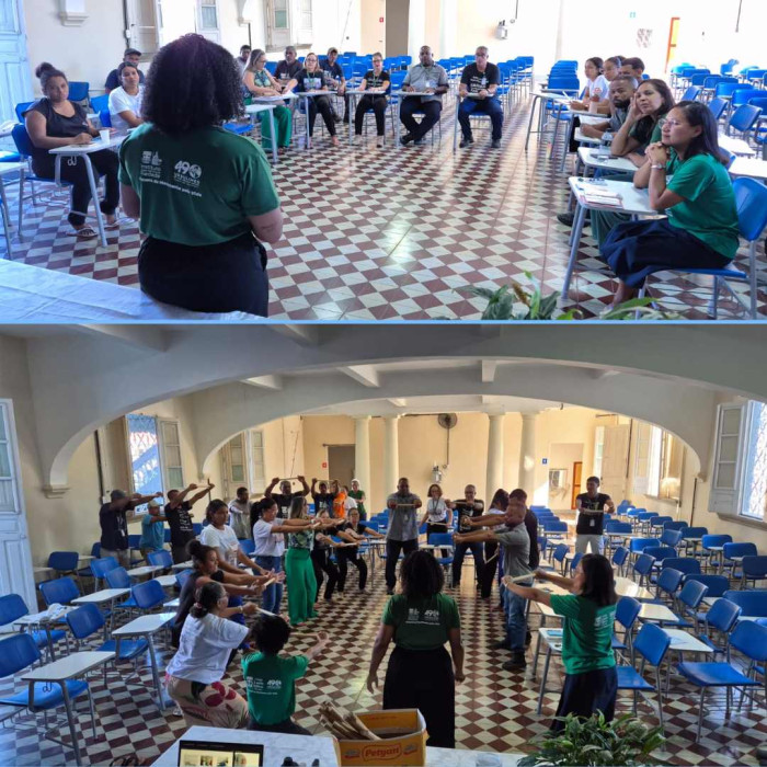 Encontro dos funcionários