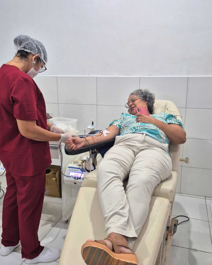 Campanha de doação de sangue