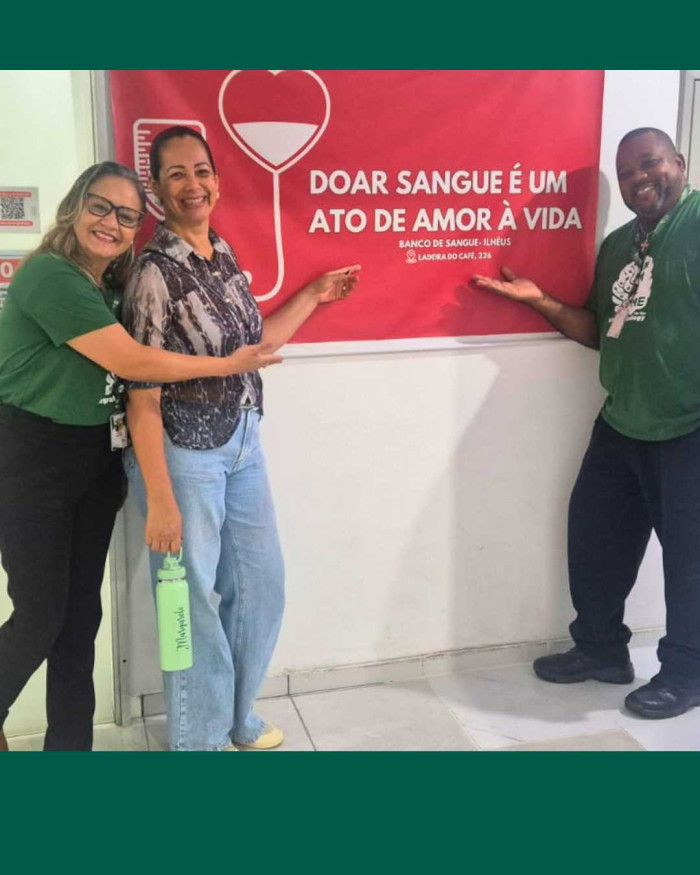 Campanha de doação de sangue