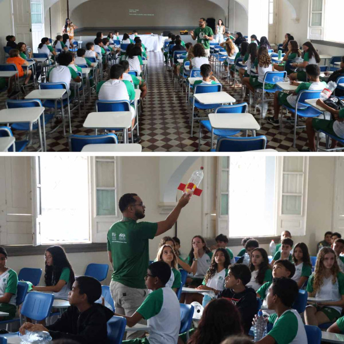 Aula especial de física, química e matemática