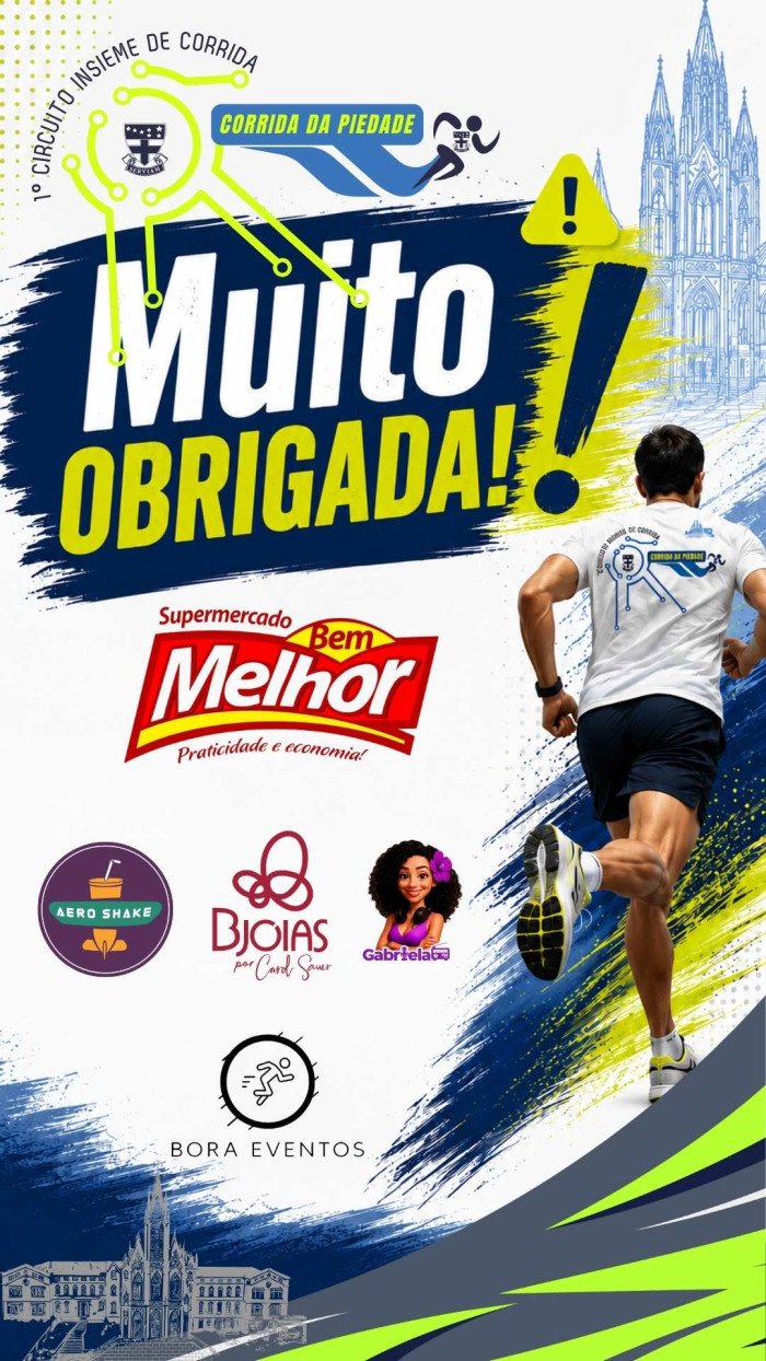 1º Circuito Insieme de Corrida foi um Sucesso!