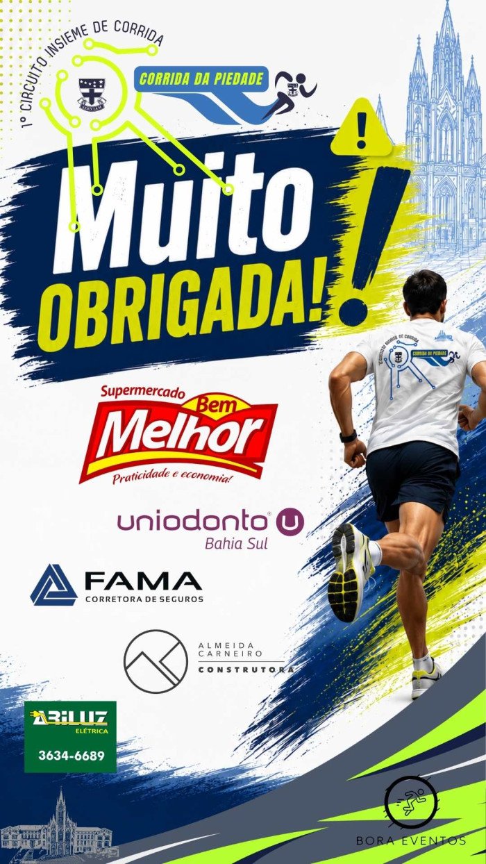 1º Circuito Insieme de Corrida foi um Sucesso!