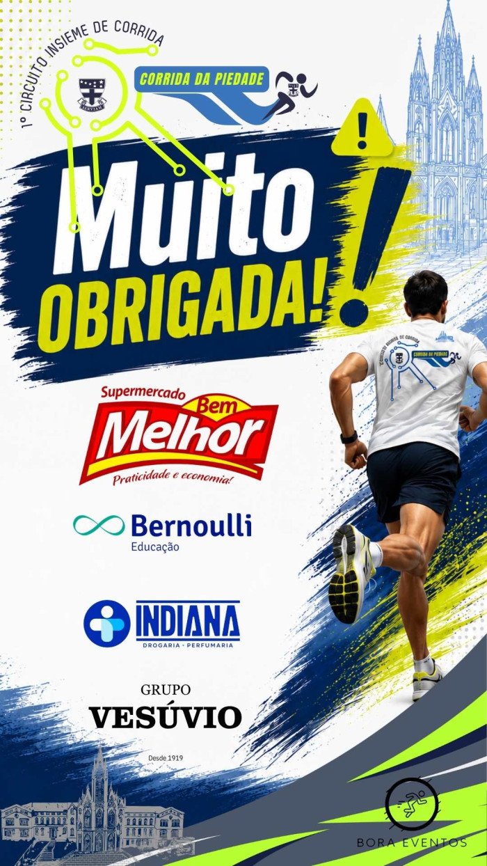 1º Circuito Insieme de Corrida foi um Sucesso!