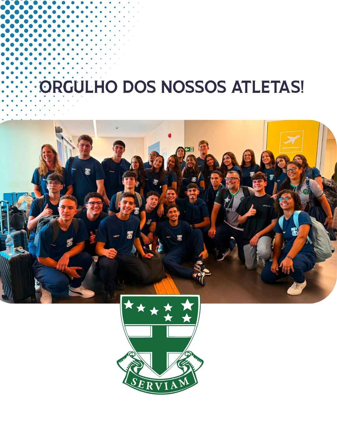 Homenagem aos atletas que foram para Jogos Interursulinos