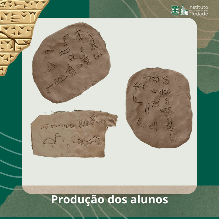 Viagem no tempo -  Aprendendo sobre escrita cuneiforme