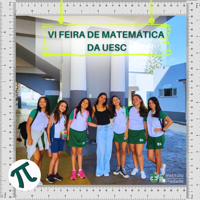 Participação  de alunas na VI Feira de Matemática da UESC